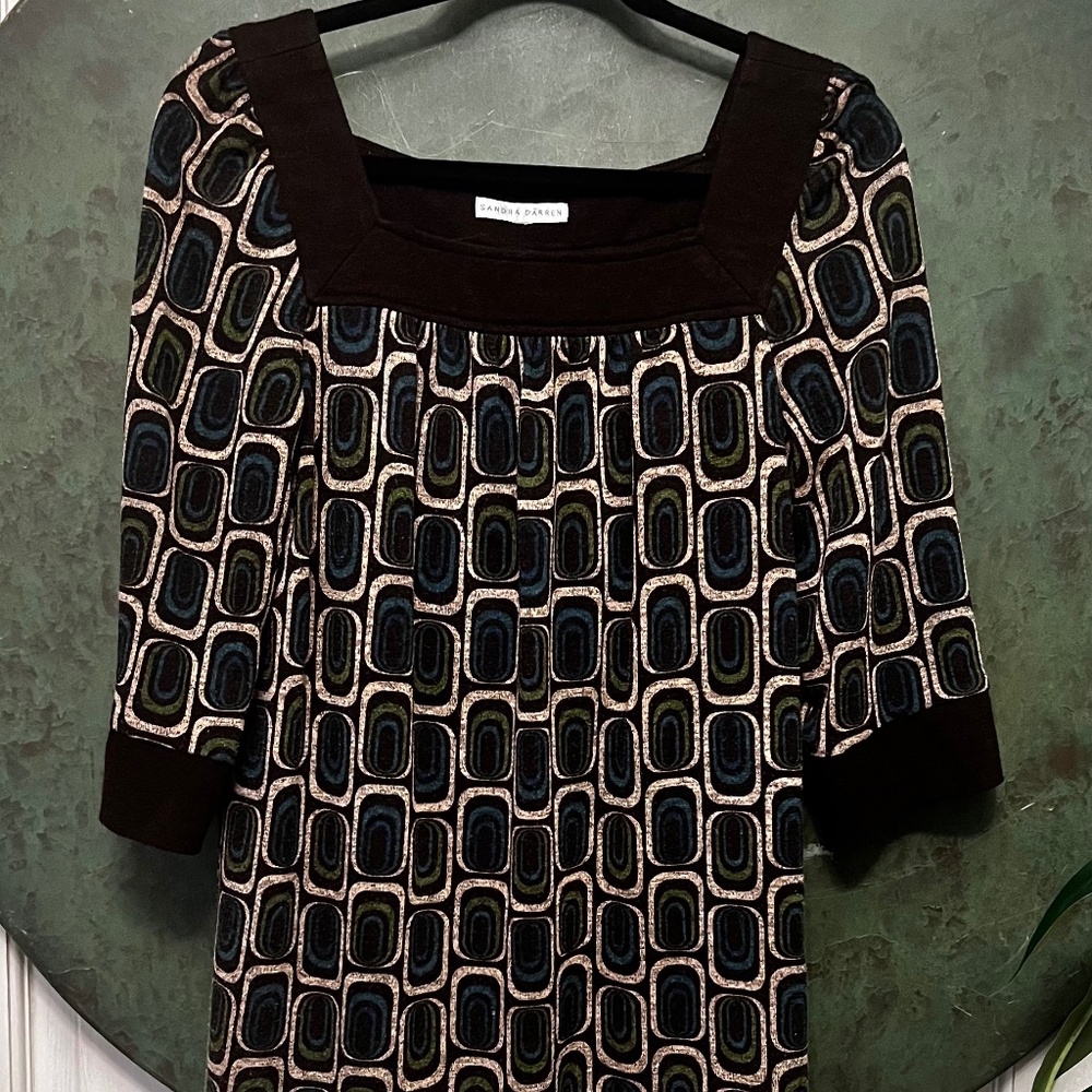 Sandra Darren Retro Dress